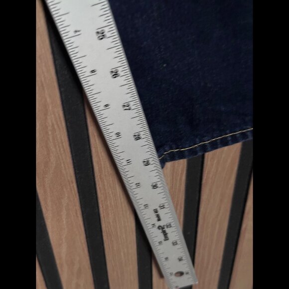 Abercrombie & Fitch Jeans 30 x 30 Mens Blue Straight Dark Wash Denim 100% Cotton - Picture 6 of 9